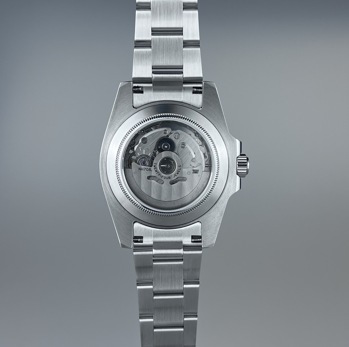 Horolo Stainless Steel Skeleton Diving Watch - Horolo Watch