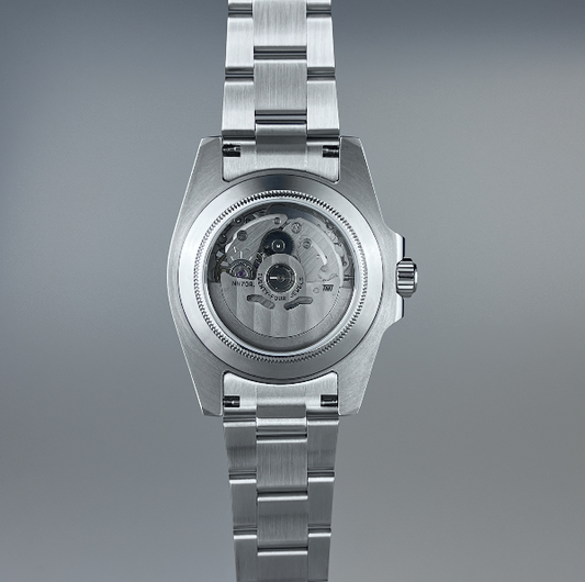 Horolo Stainless Steel Skeleton Diving Watch - Horolo Watch