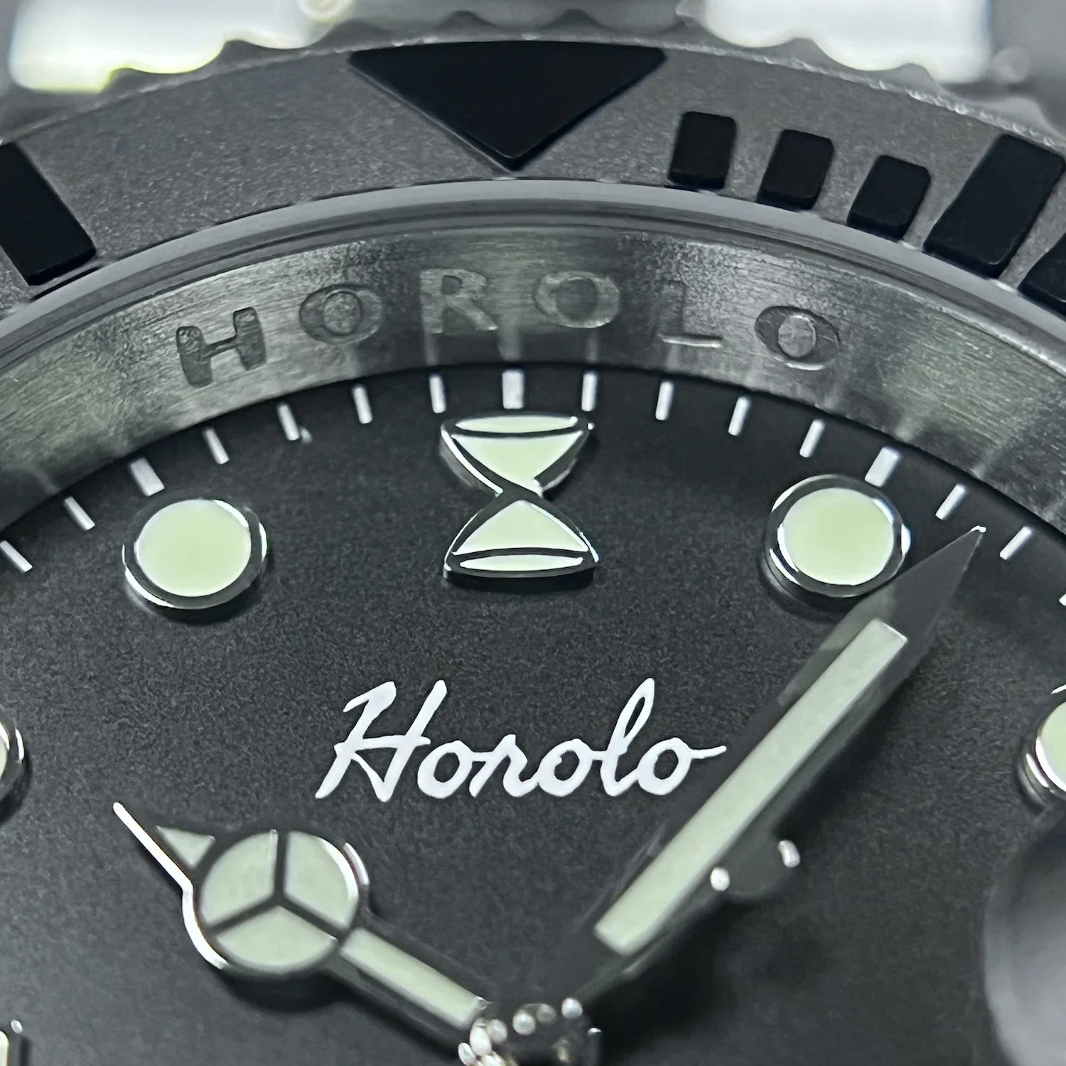 Horolo Black Face Submariner Diving Watch - Horolo Watch