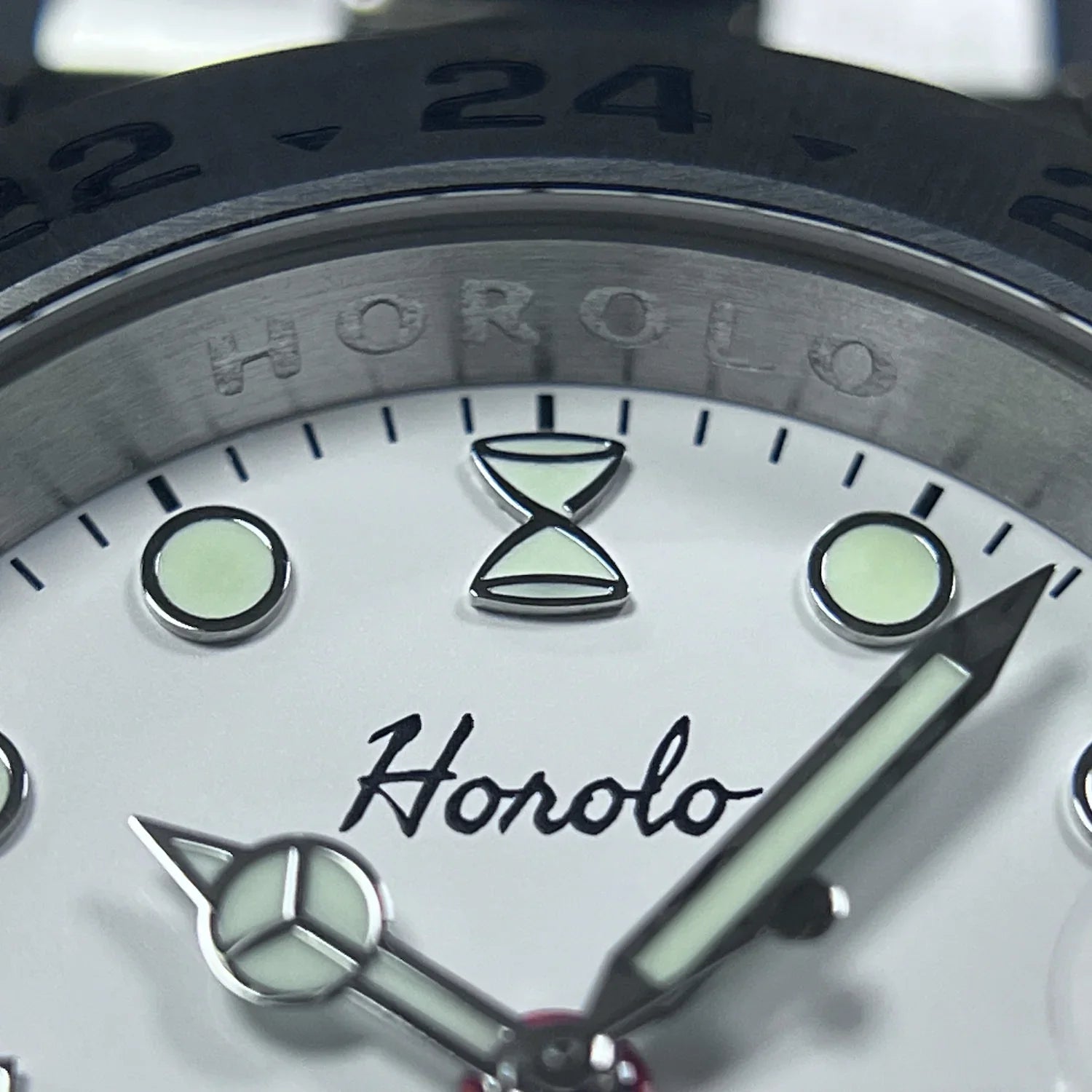 Horolo White Face Luxury Submariner GMT Watch - Horolo Watch