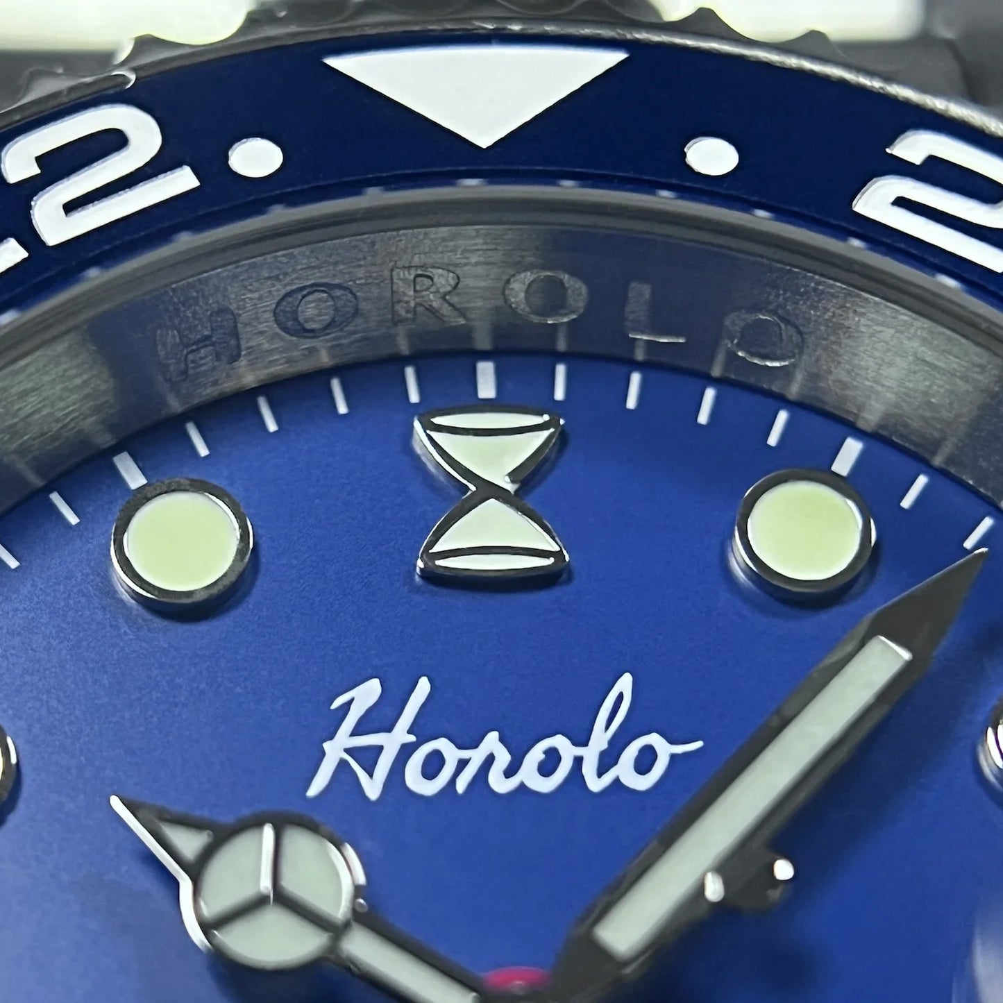 Horolo Pepsi Bezel Blue Face GMT Watch - Horolo Watch