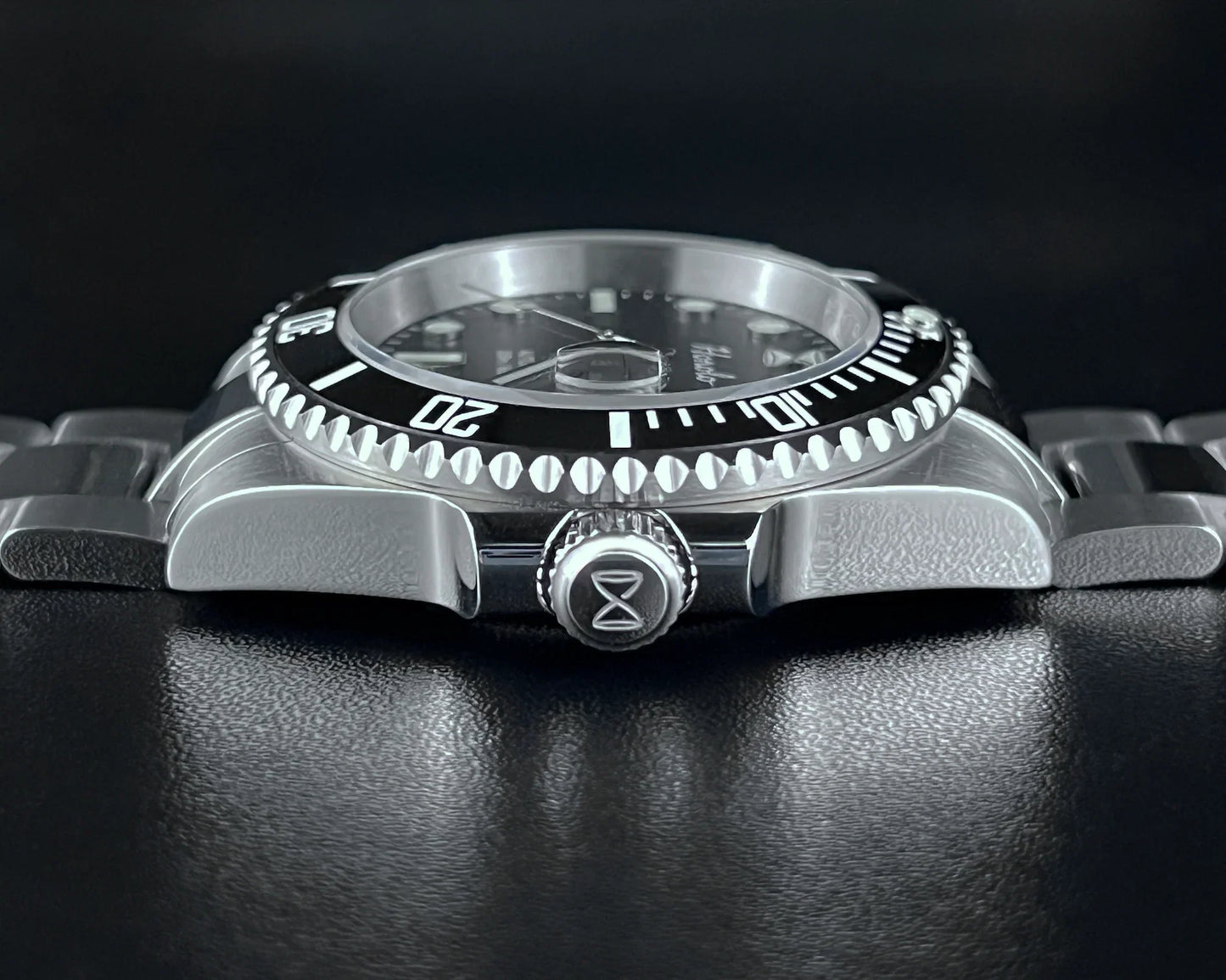 Horolo Blue Face 40mm Submariner Diving Watch