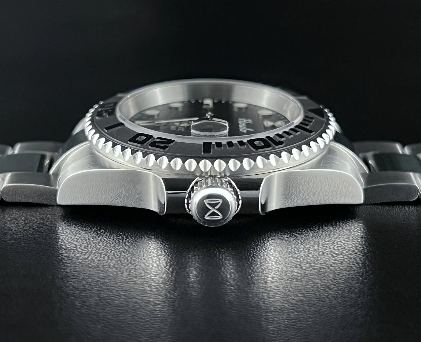 Horolo Black Face Submariner Diving Watch - Horolo Watch