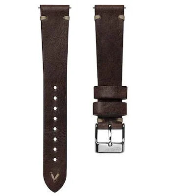 20mm Genuine Calf Leather Suede Strap - Horolo Watch