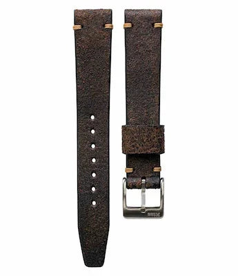 Genuine Calf Leather 20mm Suede Strap - Horolo Watch