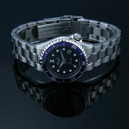 Horolo Sapphire Crystal Rotating Bezel Japan Solar Lady Watch