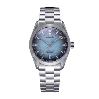 Horolo Seamaster Automatic Field Watch - Cerulean Fade