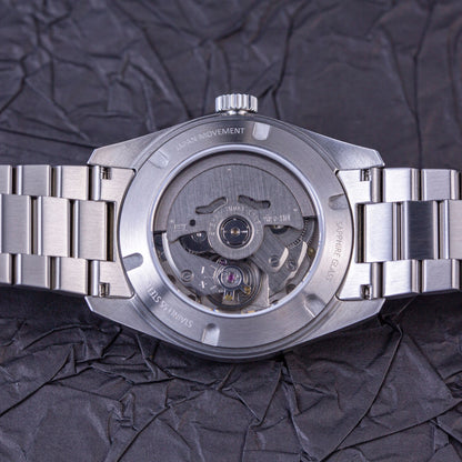 Horolo Seamaster Automatic Field Watch - Amber Fade