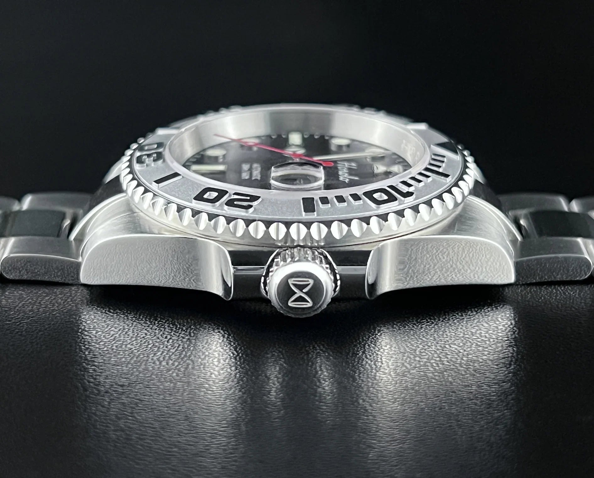 Horolo Blue Face Steel Bezel Submariner Watch - Horolo Watch