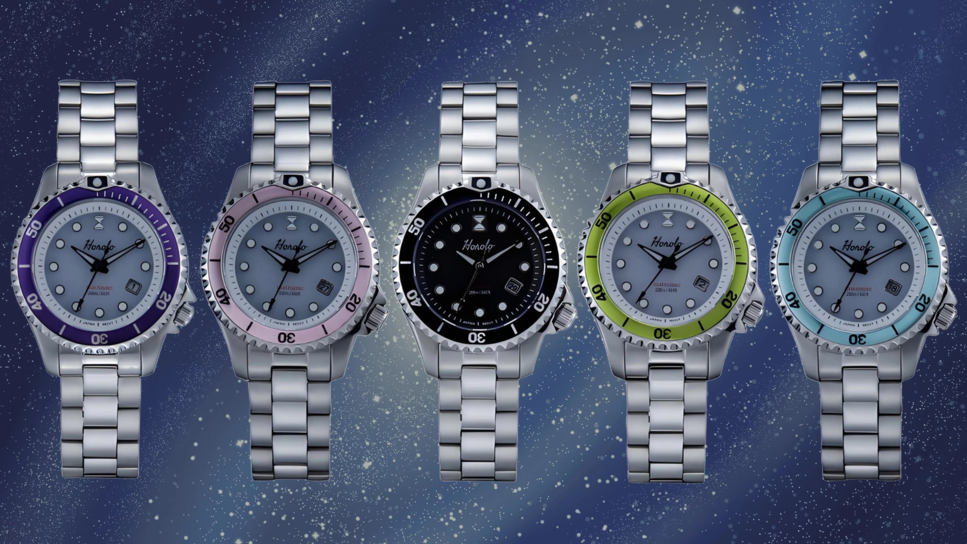 horolo watches for women with japan solar movement